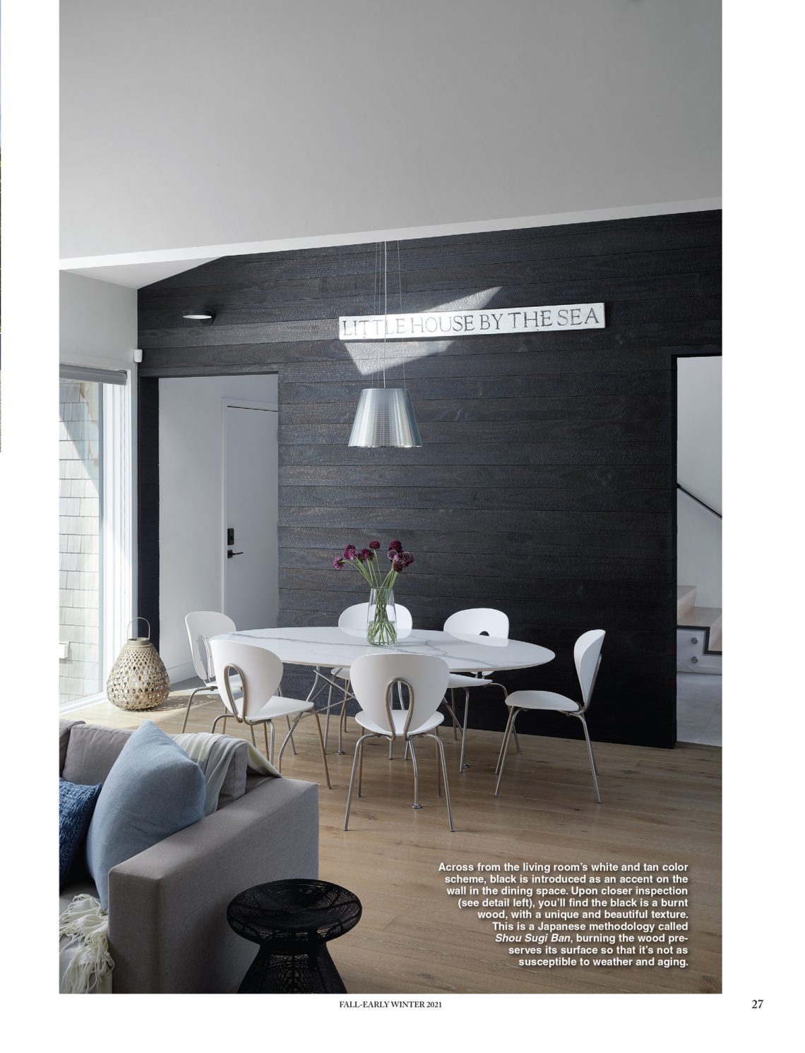 Vineyard Style Magazine, Home Portrait “Personal Property,” The ambitious home an architect builds for himself, with LDa’s Treff LaFleche