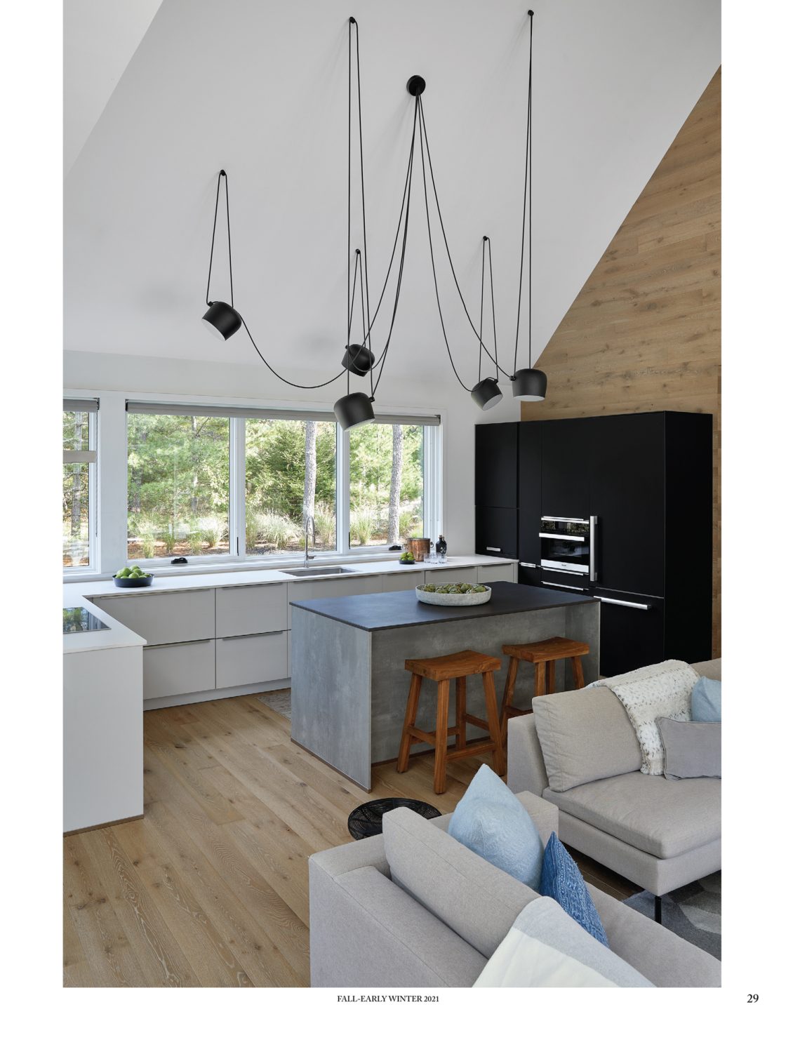 Vineyard Style Magazine, Home Portrait “Personal Property,” The ambitious home an architect builds for himself, with LDa’s Treff LaFleche