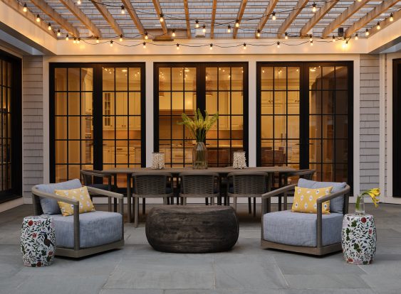 Kings Way Exterior Patio Dusk