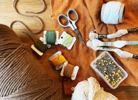 Knitting supplies