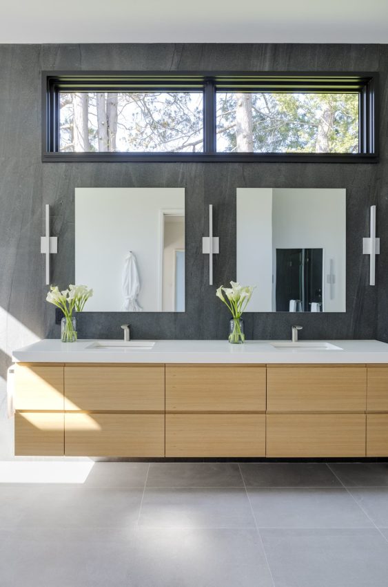 Black Rock Master Bath Vanity
