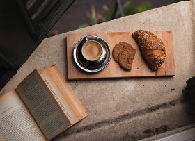 Birds eye view of a meal