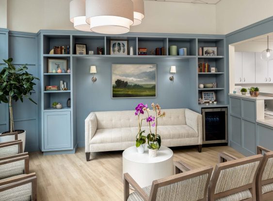 Pure Dental Waiting Room Seating