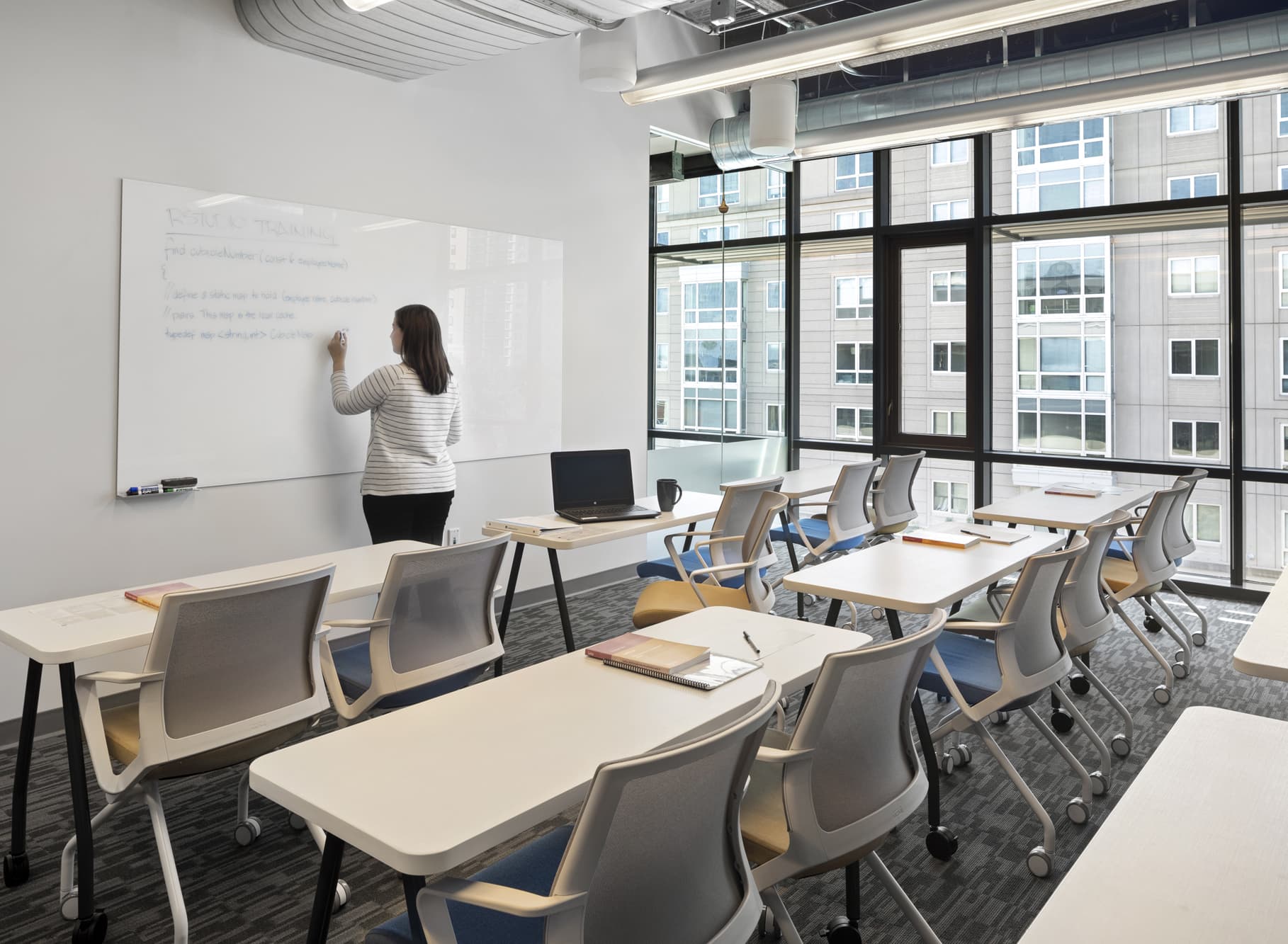 RStudio Training Room Person