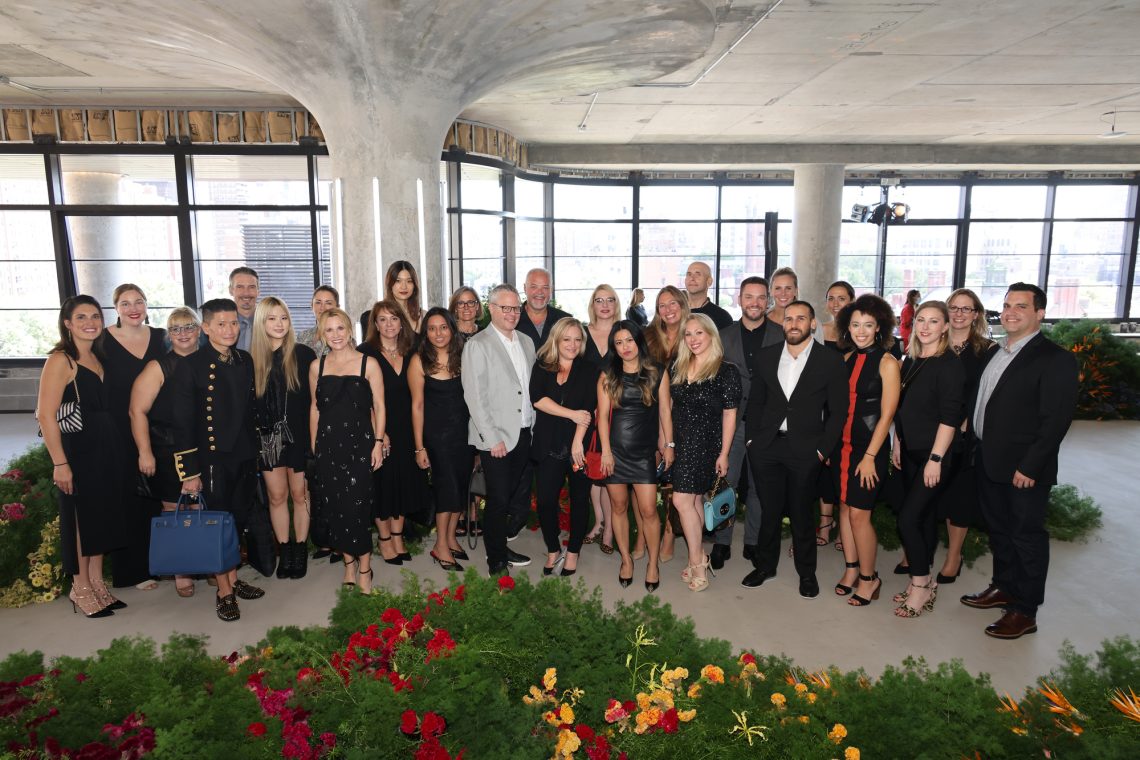 Group of people at the fashion show