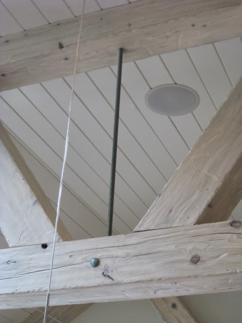 Aged-in-Place Trusses in a Hingham Kitchen Renovation