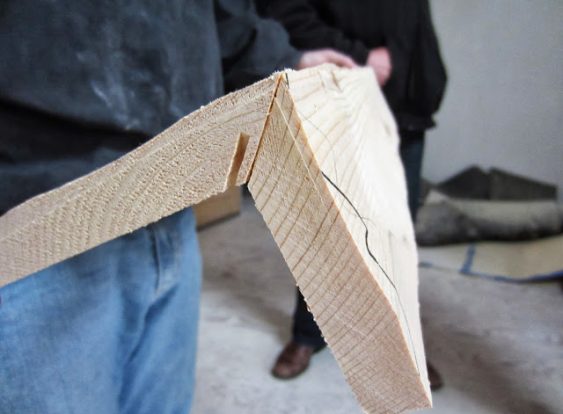 Aged-in-Place Trusses in a Hingham Kitchen Renovation
