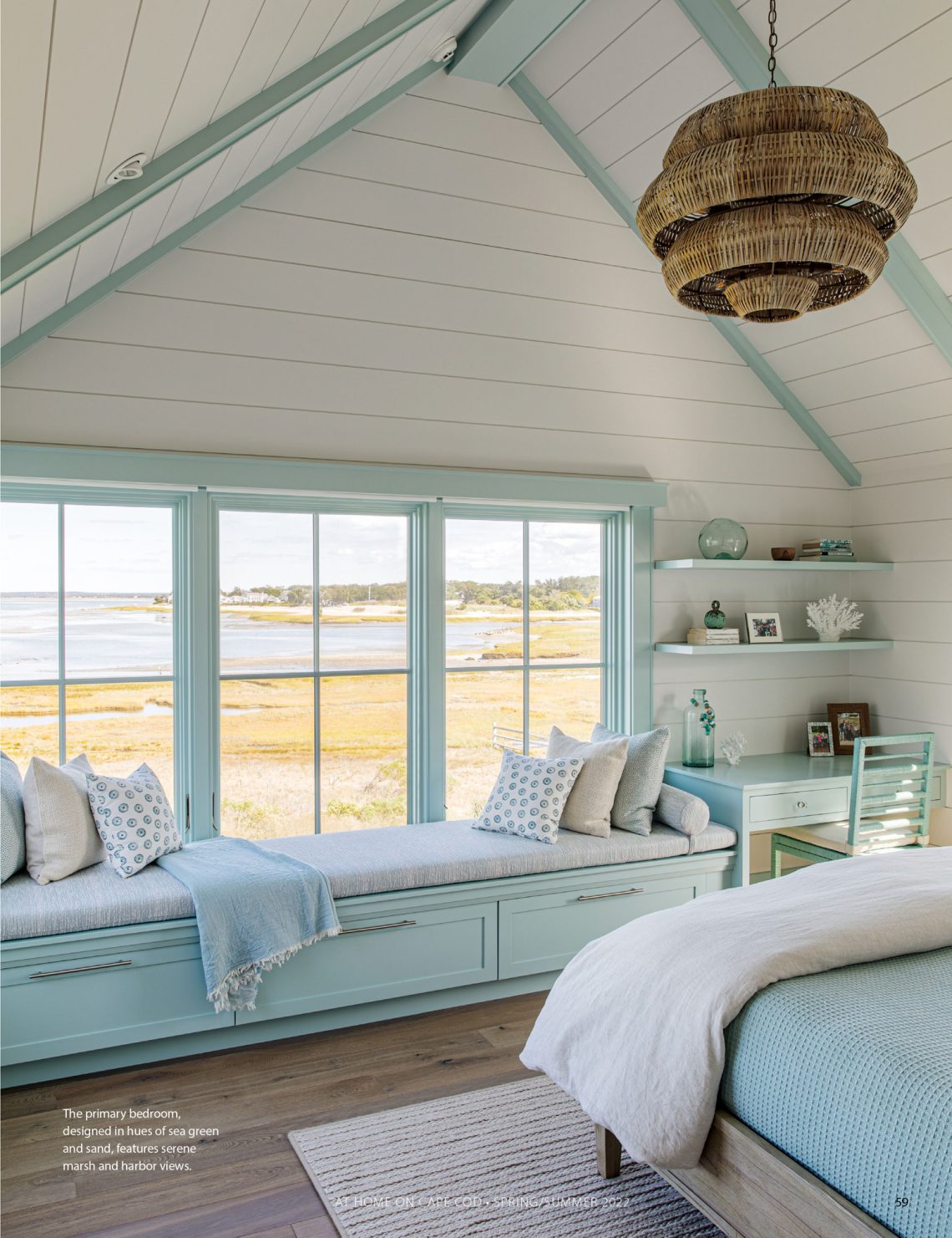 "The Ultimate Family Retreat" magazine page