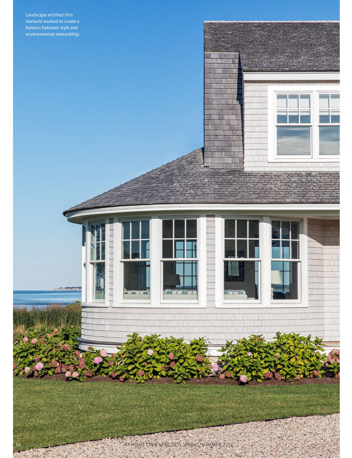 "The Ultimate Family Retreat" magazine page