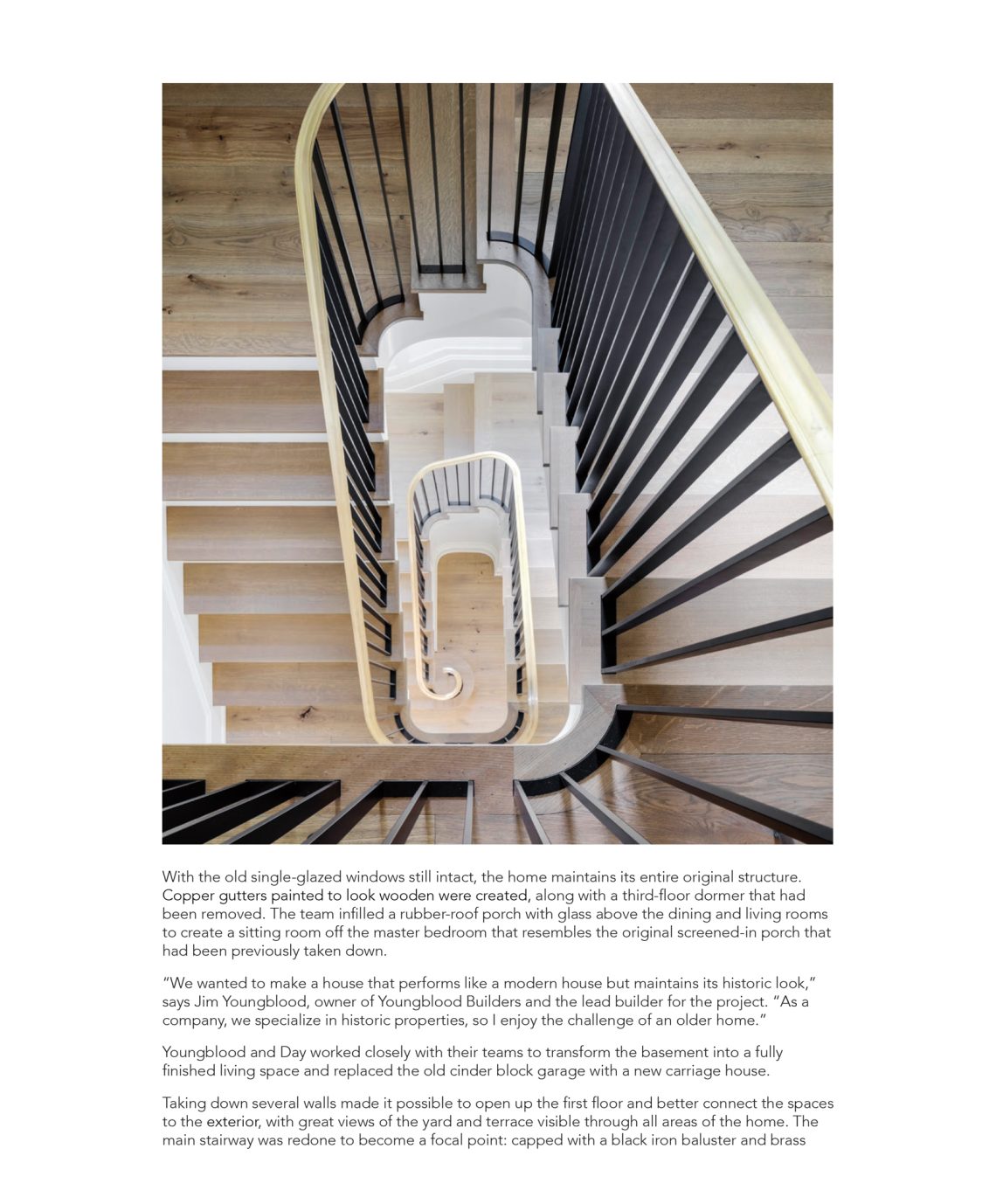 BDG "Enduring Legacy" magazine page