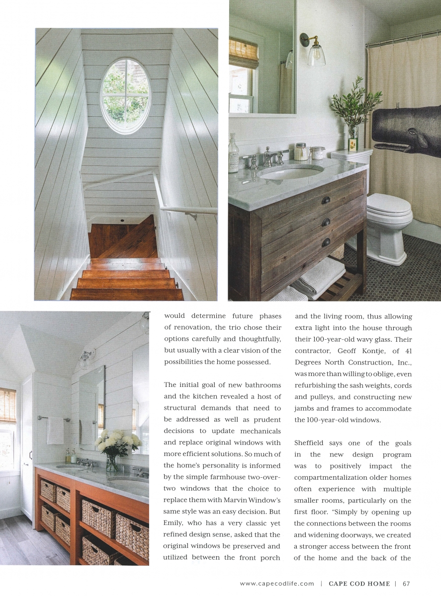 "Vineyard Vibe" Cape Code Home Magazine