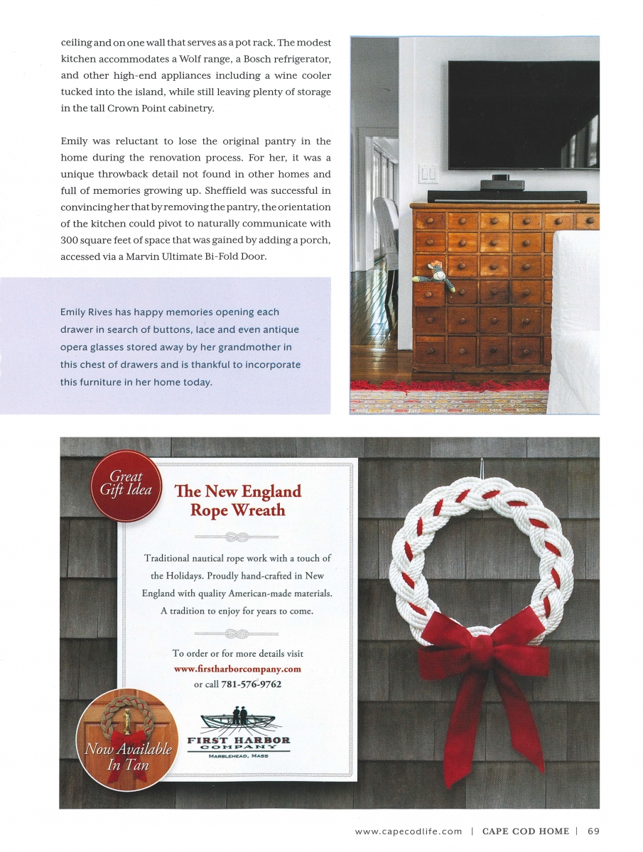 "Vineyard Vibe" Cape Code Home Magazine