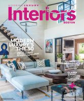 Glassy Living magazine page