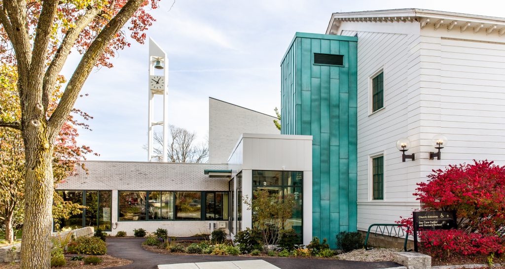 First Parish Arlington ElevatorExterior_1_Hero