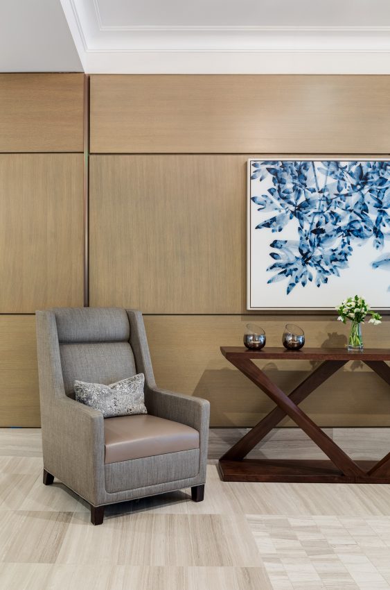 The Archer Residences Lobby Seating Vertical