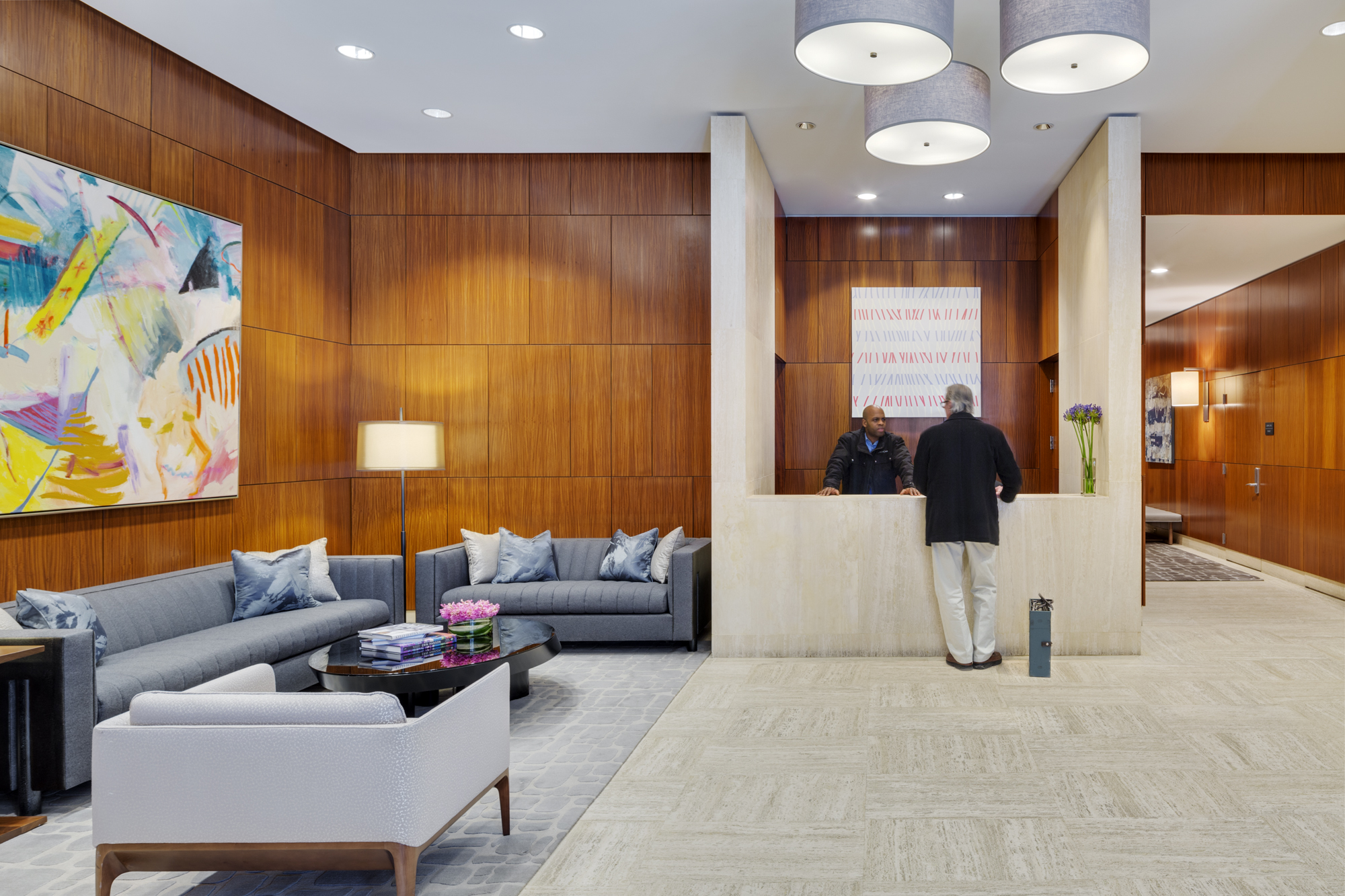 Atelier 505 Lobby with People