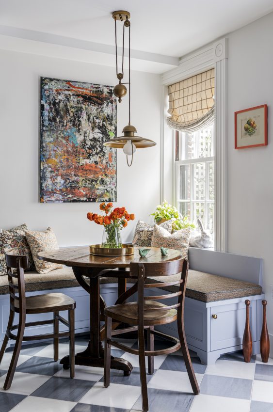Pumphouse Lane breakfast nook
