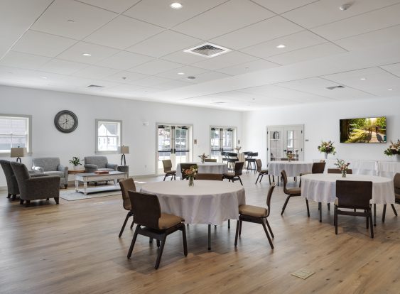 Lounge and community space