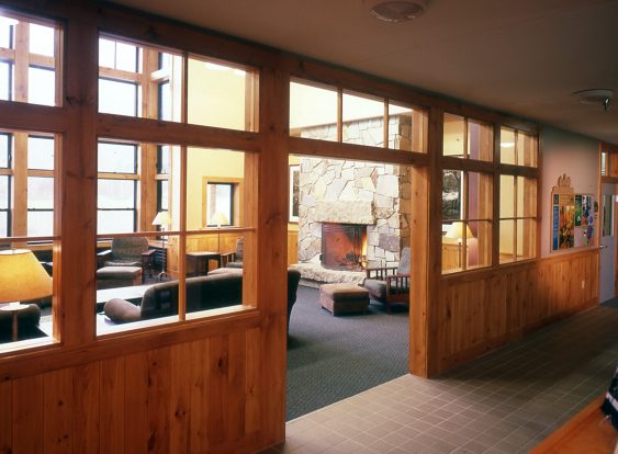 Appalachian Mountain Club, Highland Welcome Center, living room