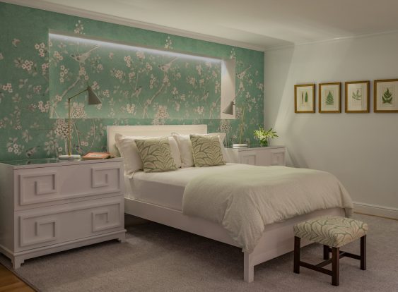 Beacon Hill Townhouse master bedroom