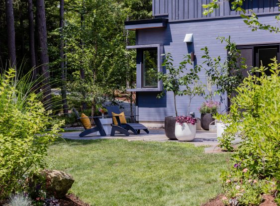 CSD Lake Life exterior patio corner of home