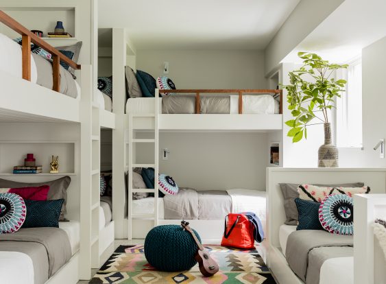 CSD Lake Life bedroom with bunkbeds