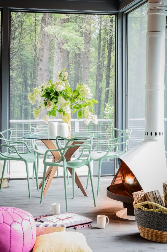 CSD Lake Life bistro table