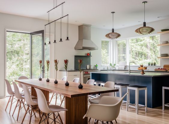 CSD Lake Life dining room and kitchen