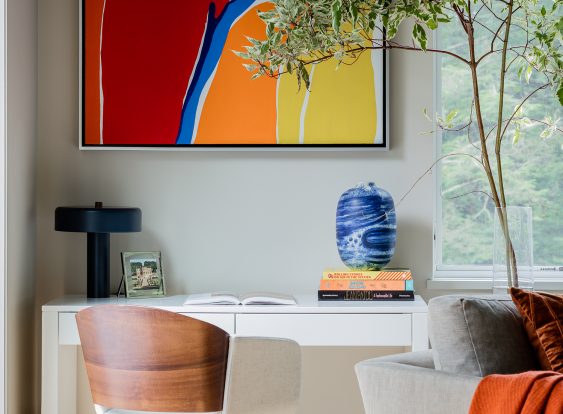 CSD Lake Life art and writing table