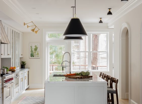 CSD South End Revival kitchen view outside