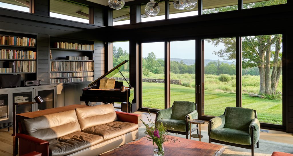 Music Pavilion Interior Couch and piano Hero