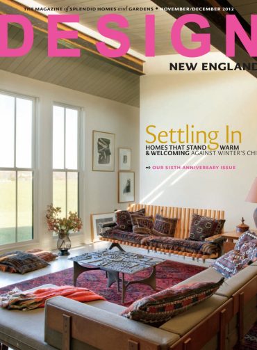 AMC Chairback lodge featured in Design New England, "Into the Woods"
