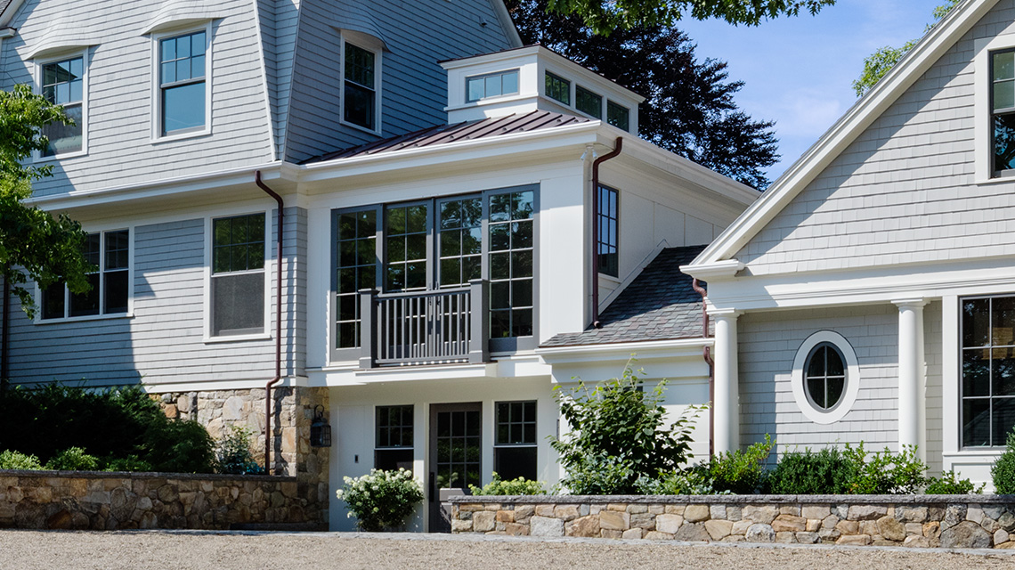 Fort Hill Exterior Front-Right addition
