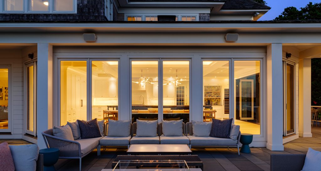 Harborside Retreat dusk outdoor Hero