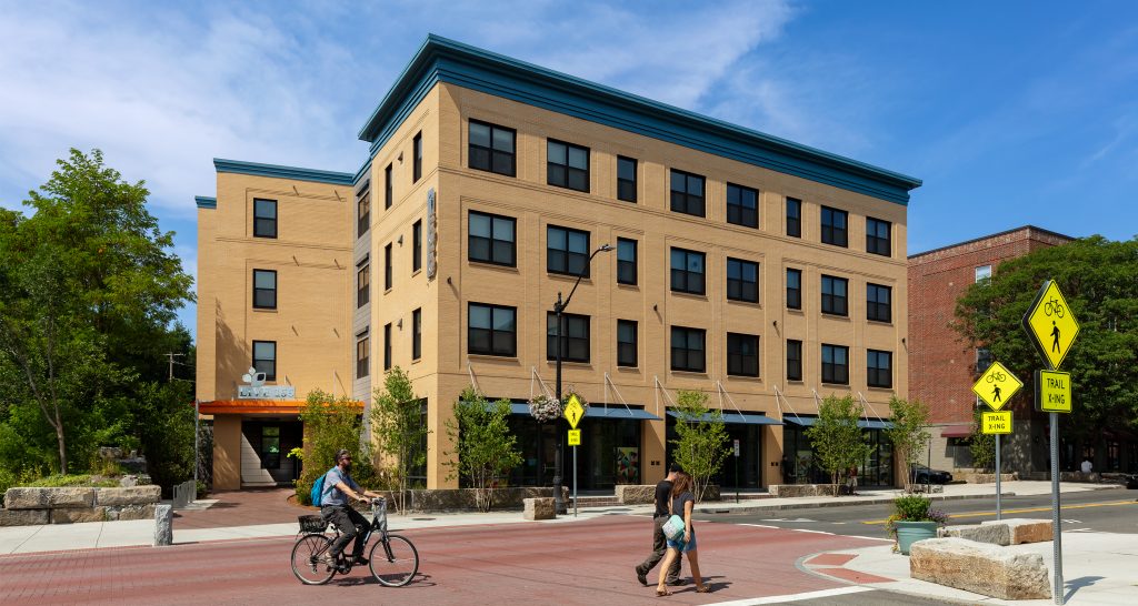 Live 155 exterior with people hero