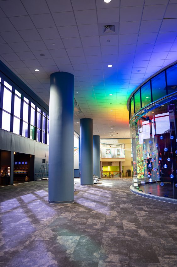 Museum of Science Omni Theater Lobby