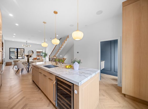 Murphy Court Unit6 Kitchen Island Angle