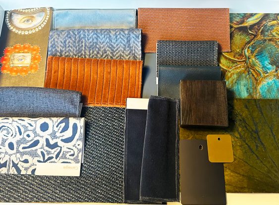 Flat lay from Blu Violet design