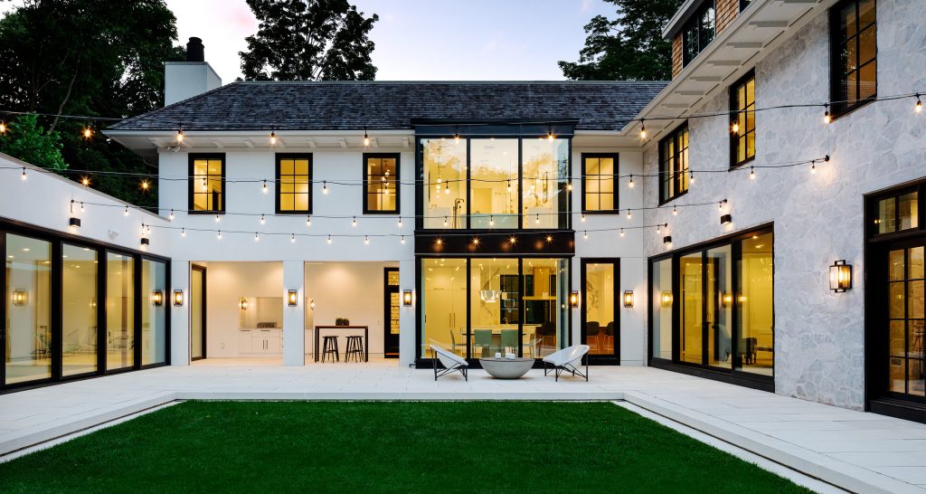 Birchwood Terrace ExteriorRearDusk